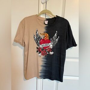 Gray and Cream Knit Sweater